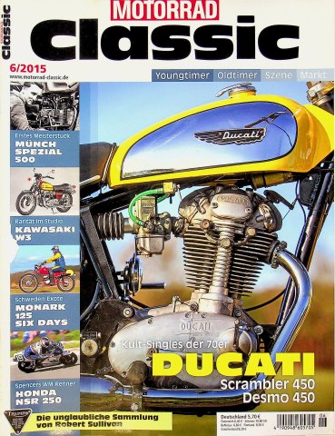 Deckblatt Motorrad Classic (06/2015)